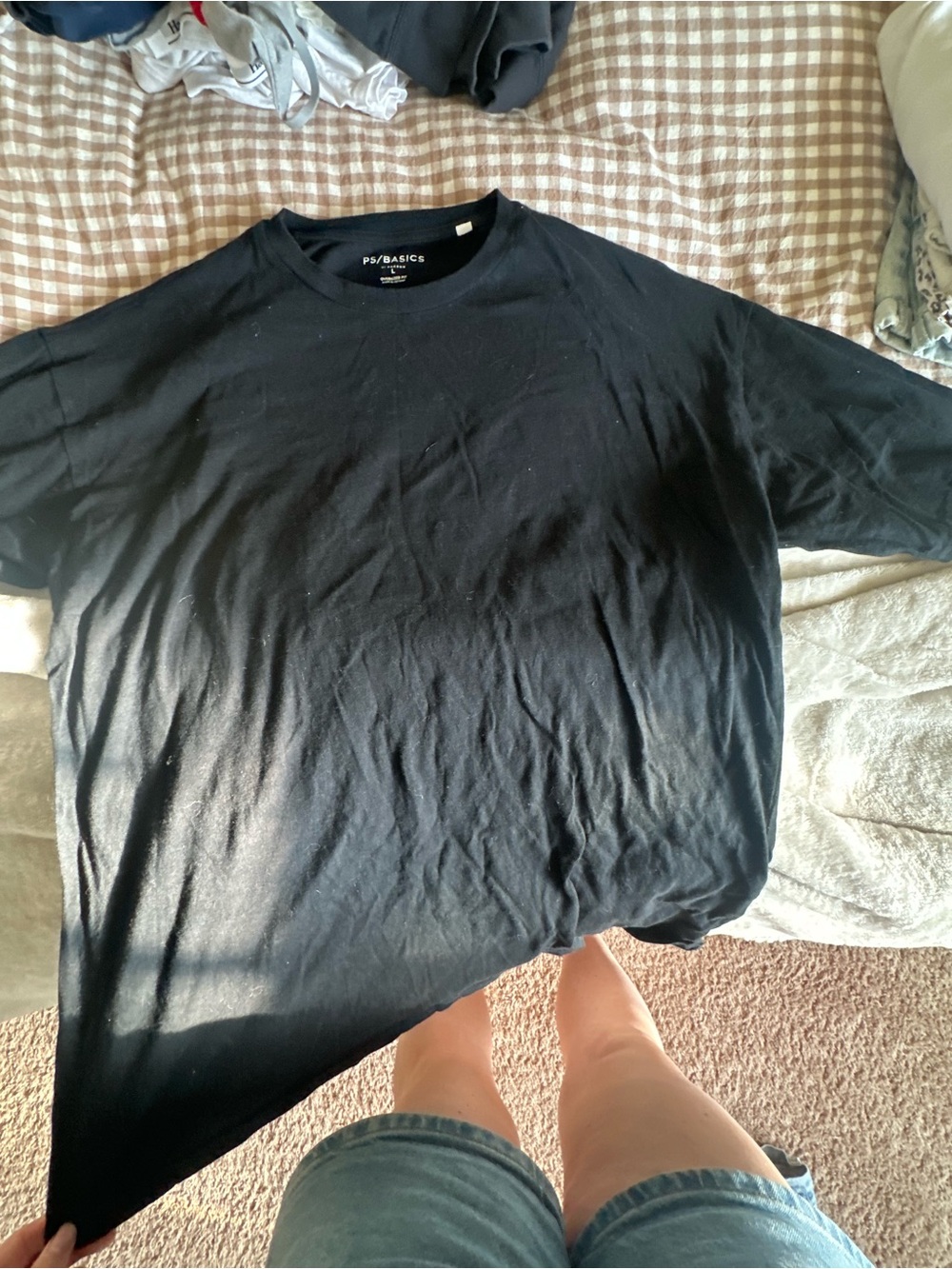 PacSun Black Crew Neck Short Sleeve Tee
